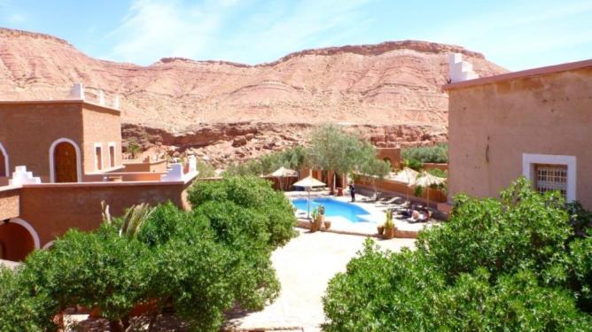Defat Kasbah Hotel Ait Ben Haddou Bagian luar foto
