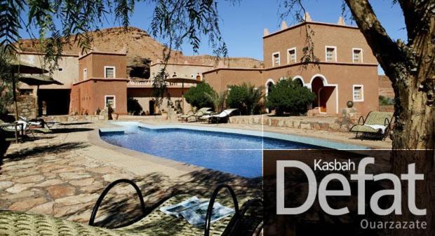 Defat Kasbah Hotel Ait Ben Haddou Bagian luar foto